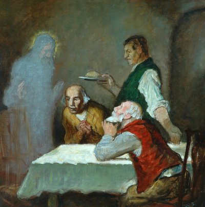 The Supper at Emmaus by William Strang